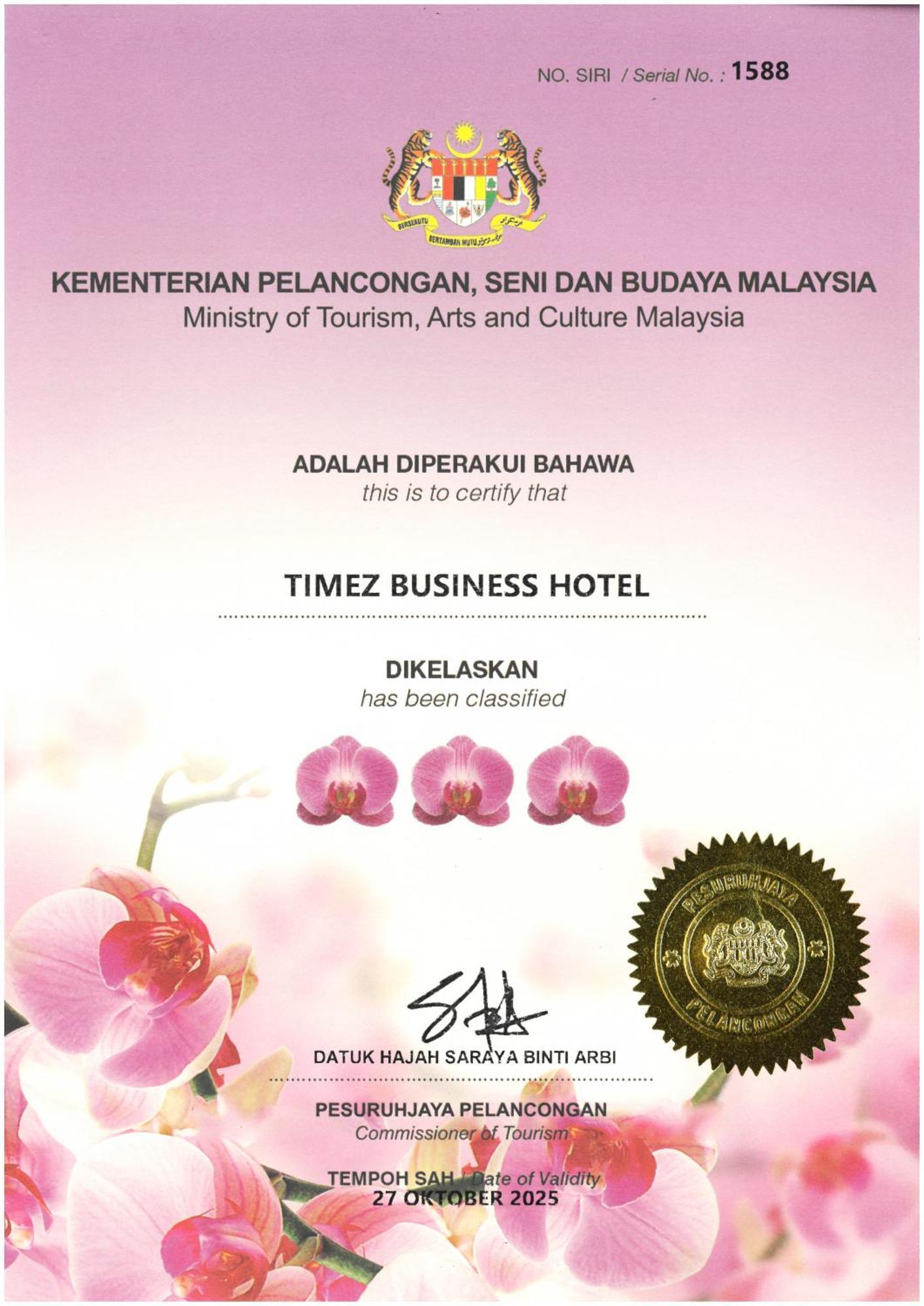 Timez Business Hotel Cheras Exterior foto